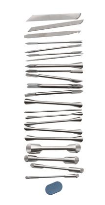 Набор для карвинга 22 пр. + водный камень нерж. Tellier /1/4/ Набор для карвинга 22 пр. + водный камень нерж. Tellier /1/4/