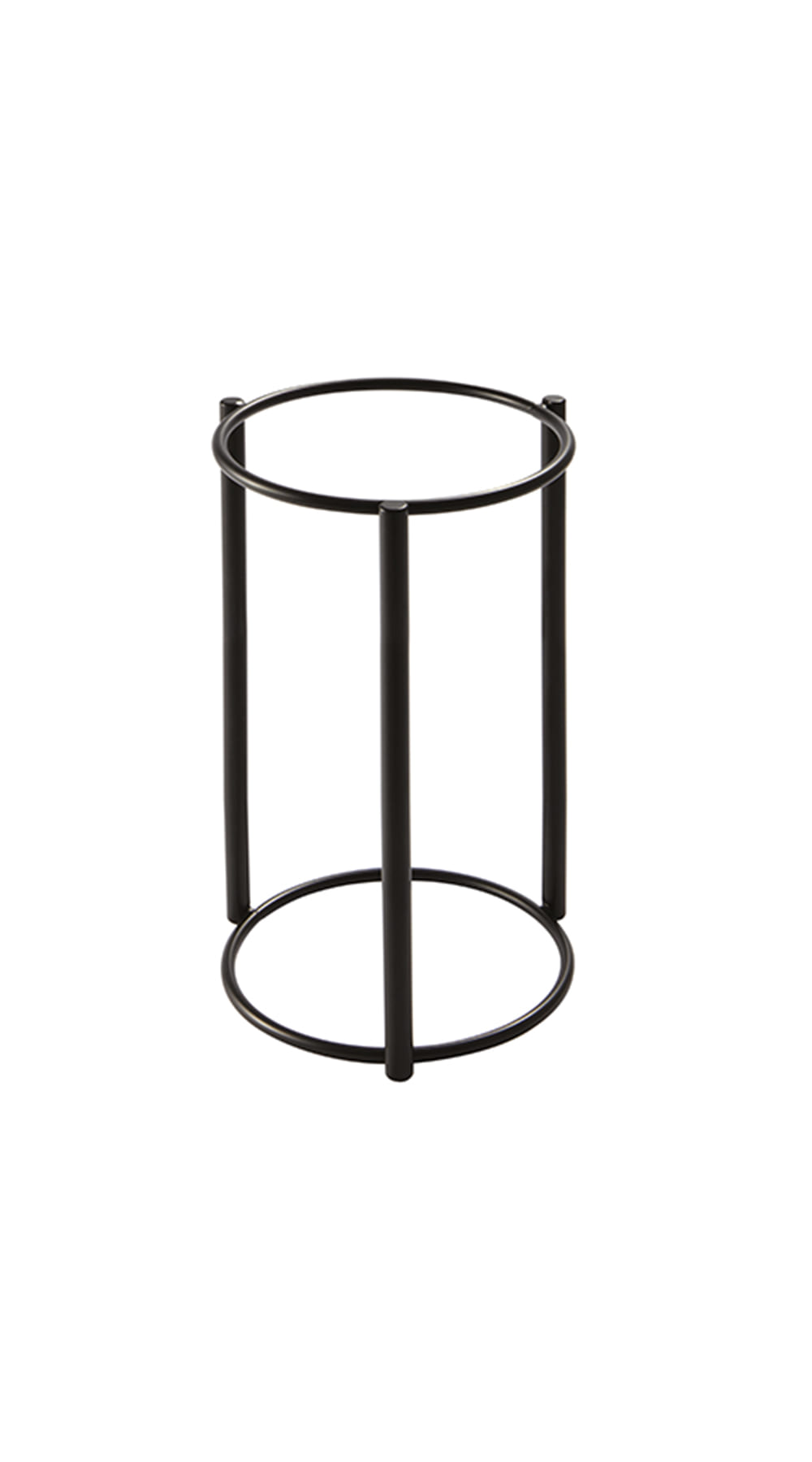 Подставка для фуршетных блюд d=19 см, h=30 см. черная Abert /1/12/ ВДОХНОВЕНИЕ
