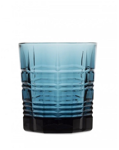 Олд Фэшн 300 мл. d=85 мм. h=95 мм. Даллас синий /1/12/768/