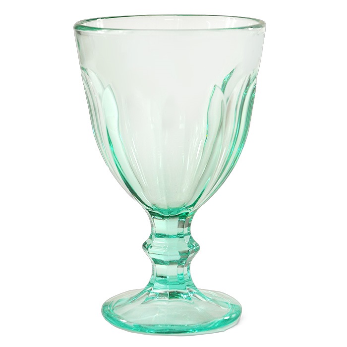 Бокал для вина 240 мл. d=90 мм. h=144 мм. Роман бирюзовый /1/12/576/ АКЦИЯ