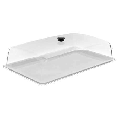 Поднос для подачи 53*32,5 см. поликарбонат, белый б/крышки (крышка 76826) GP /1/24/