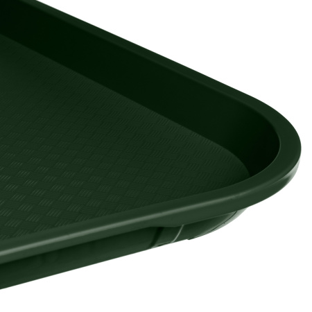 Поднос 44,5*34,5 см. темно-зеленый поверхность классик (414) MGprof /1/10/ АКЦИЯ