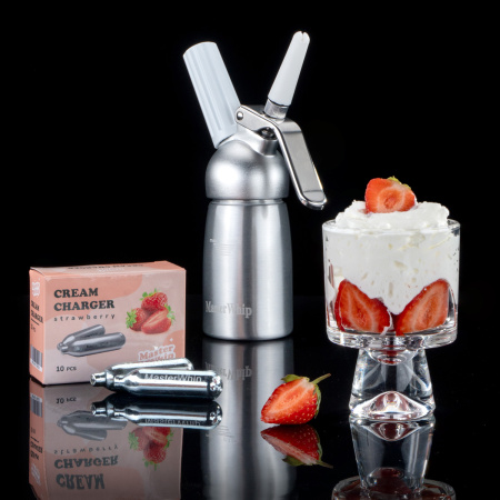 Сифон (кремер) для взбивания сливок  0,125 л. алюм./пластик MasterWhip /1/ АКЦИЯ