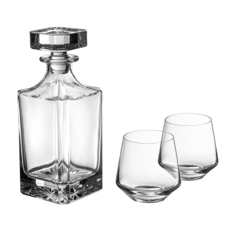 Штоф 0,75 л. h=225 мм. хр. стекло Сквэр MGline /1/6/24/