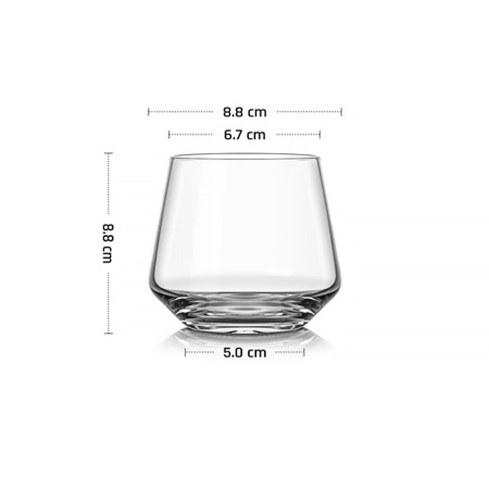 Олд Фэшн 320 мл. d=67/88 мм. h=88 мм. хр. стекло Тандем MGline /6/24/ АКЦИЯ