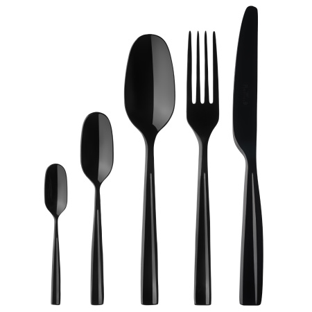 Вилка столовая Инфинито Блэк 18/10  3 мм 21 см. Pinti /1/12/ АКЦИЯ