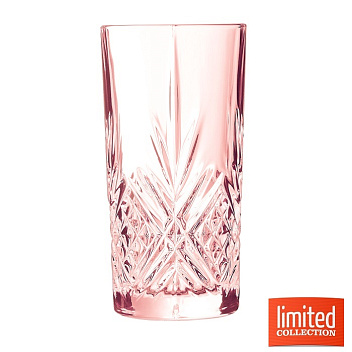 Хайбол 380 мл. d=75 мм. h=150 мм. Зальцбург розовый /1/6/12/720/ АКЦИЯ