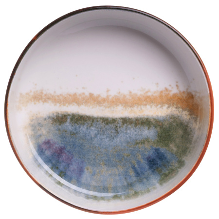 Салатник d=160 мм. 500 мл. h=40 мм. штабелир. Фиум, форма Хюгге Bonna /1/12/