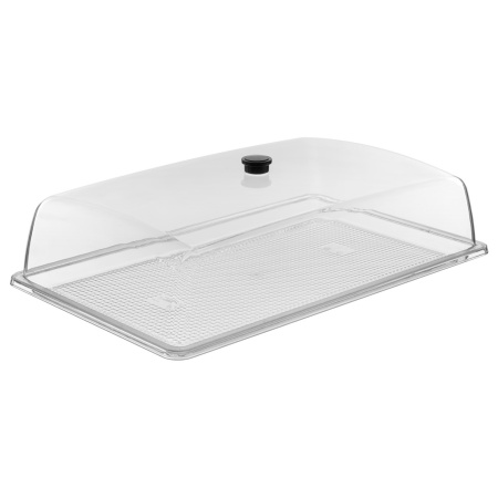 Крышка для гастроем., подносов 1/1 53*32,5 см. h=12,5 см. поликарбонат, прозрачная GP/1/6/ 