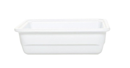 Гастроемкость 1/2 h=100 мм. 325*265 мм. 4,6 л. белая керам Emile Henry /1/2/140/ ТП АКЦИЯ